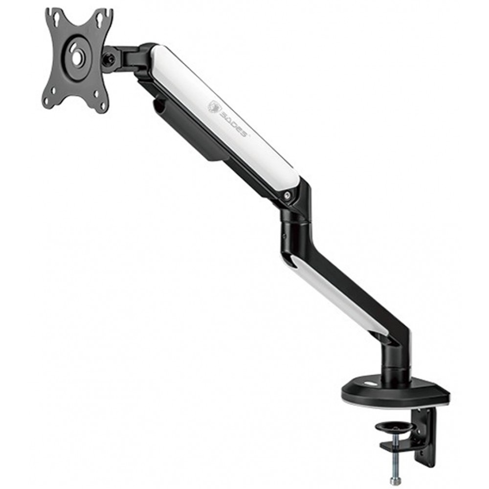 Sades Apep SA-MA02 RGB Single Monitor Mount Arm White Sades Apep SA-MA02 RGB Single Monitor Mount Arm White